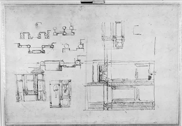 Estudios para la tumba de los Medici, c.1520